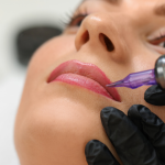 Lip blush treatment in Brighton to enhance natural lip colour and definition